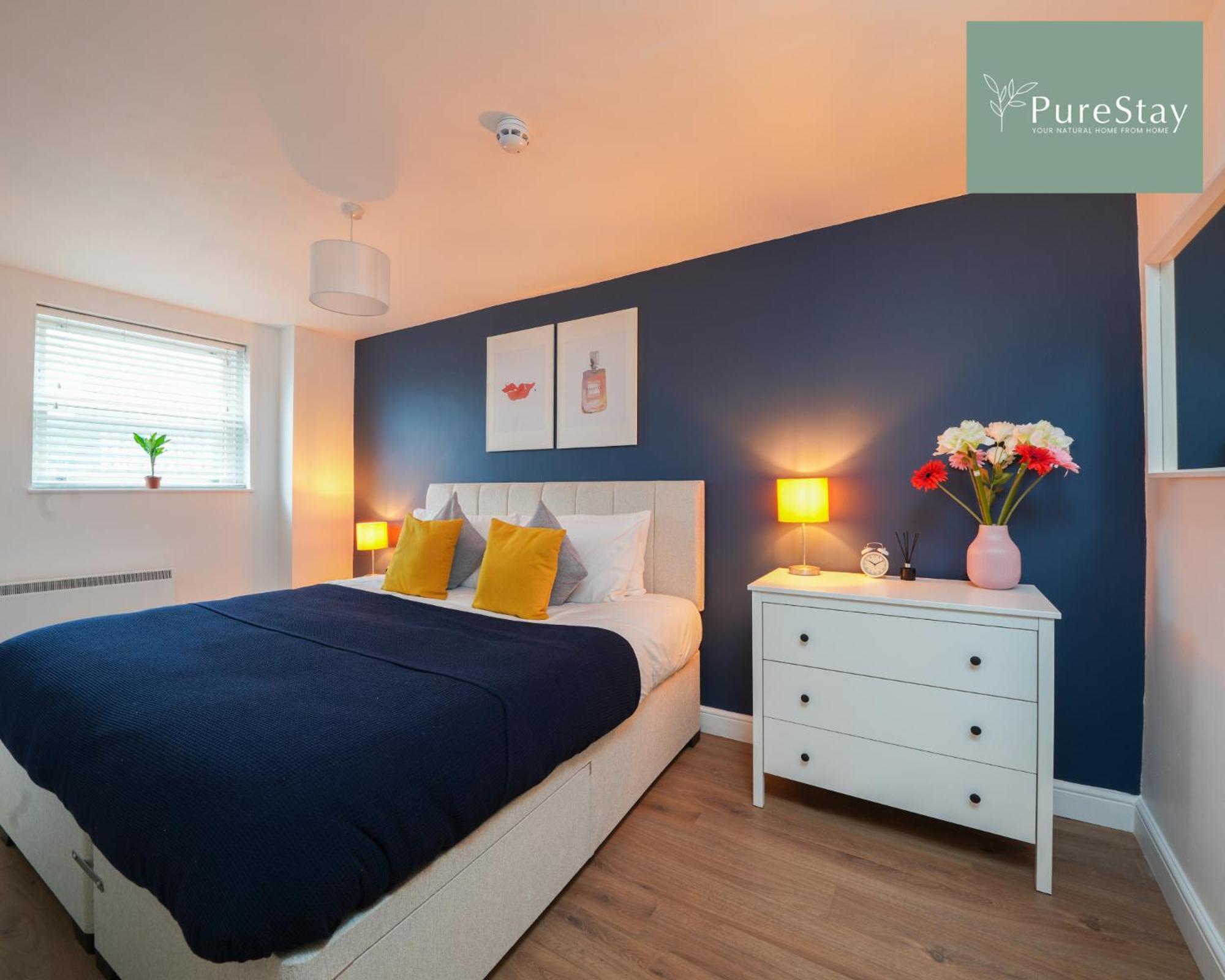 Stunning Two Bed Leamington Apartment With Free Wifi By Purestay Short Lets & Serviced Accommodation Buitenkant foto