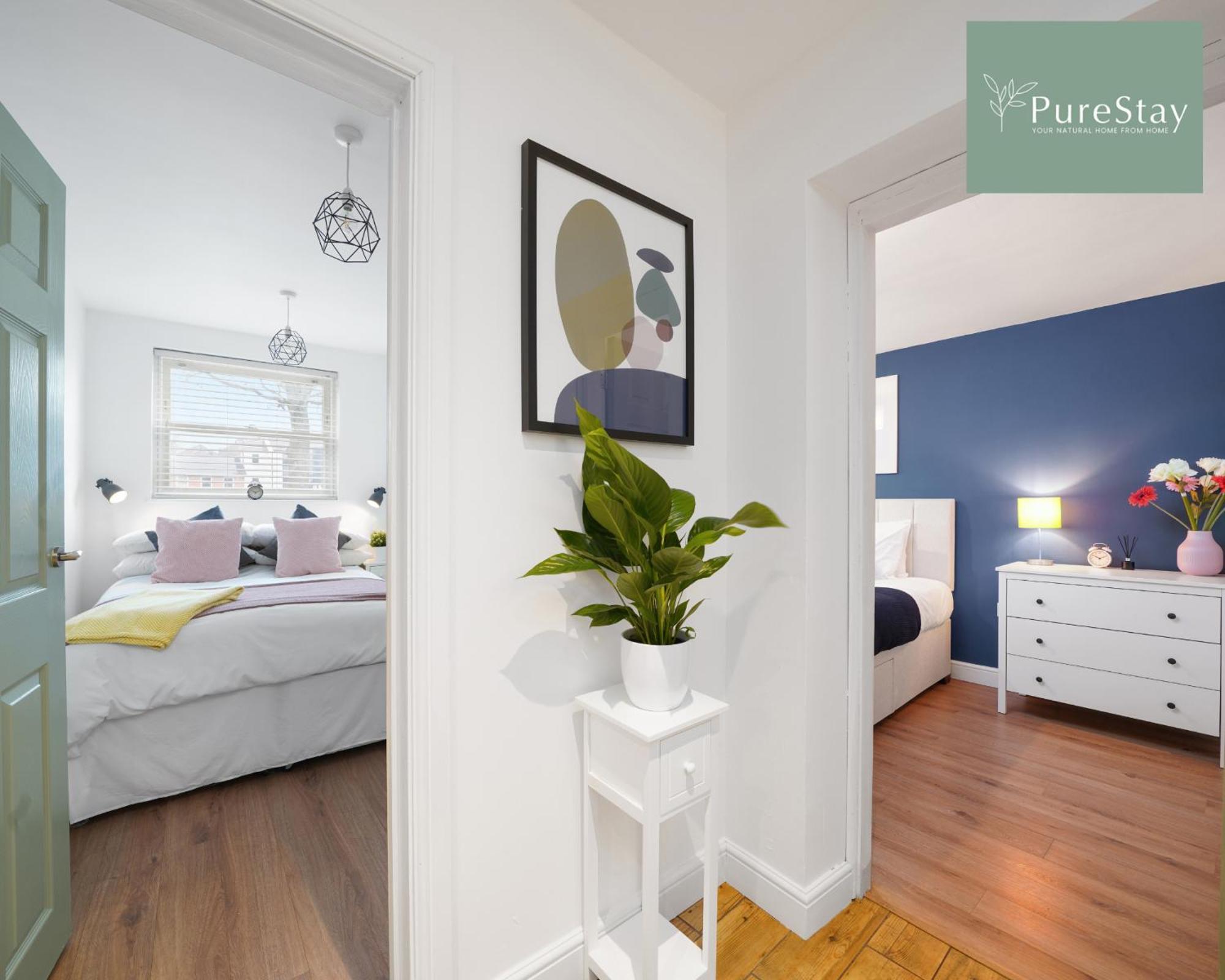 Stunning Two Bed Leamington Apartment With Free Wifi By Purestay Short Lets & Serviced Accommodation Buitenkant foto
