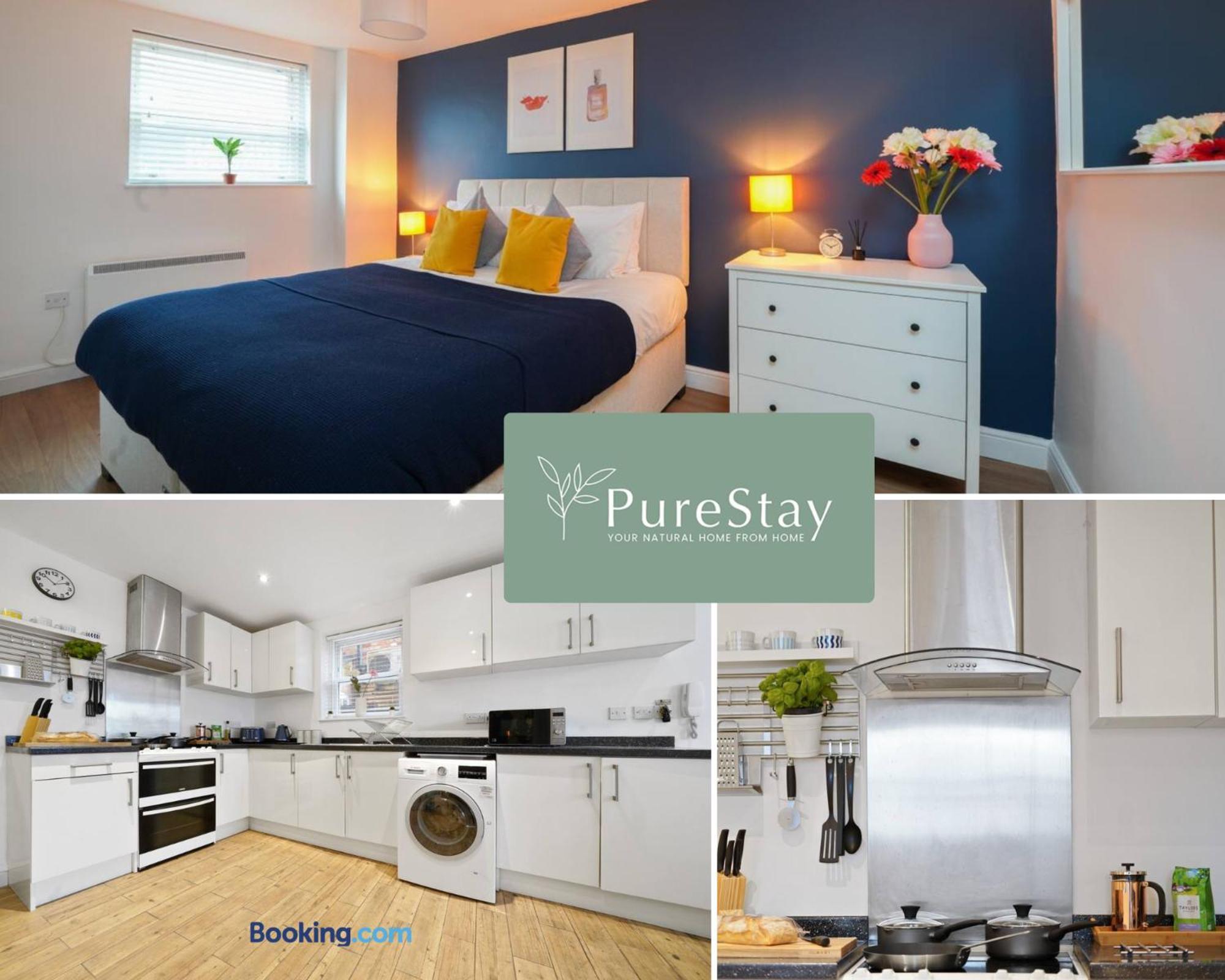 Stunning Two Bed Leamington Apartment With Free Wifi By Purestay Short Lets & Serviced Accommodation Buitenkant foto